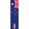 Bohning Arrow Wrap 7" Small Australian Flag 13pk