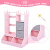 Bophy Girls' Dress up Storage with Light & Mirror, Kids