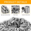 Ezitruz Pack of 12 Thread Insert M10 to M12, 15