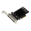 KALEA-INFORMATIQUE PCIe 2.5 LAN Quad Gigabit Ethernet Card 10 100