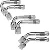 6-Pack Valve Stem Extenders, Mellbree 45 Degree 90 Degree 135