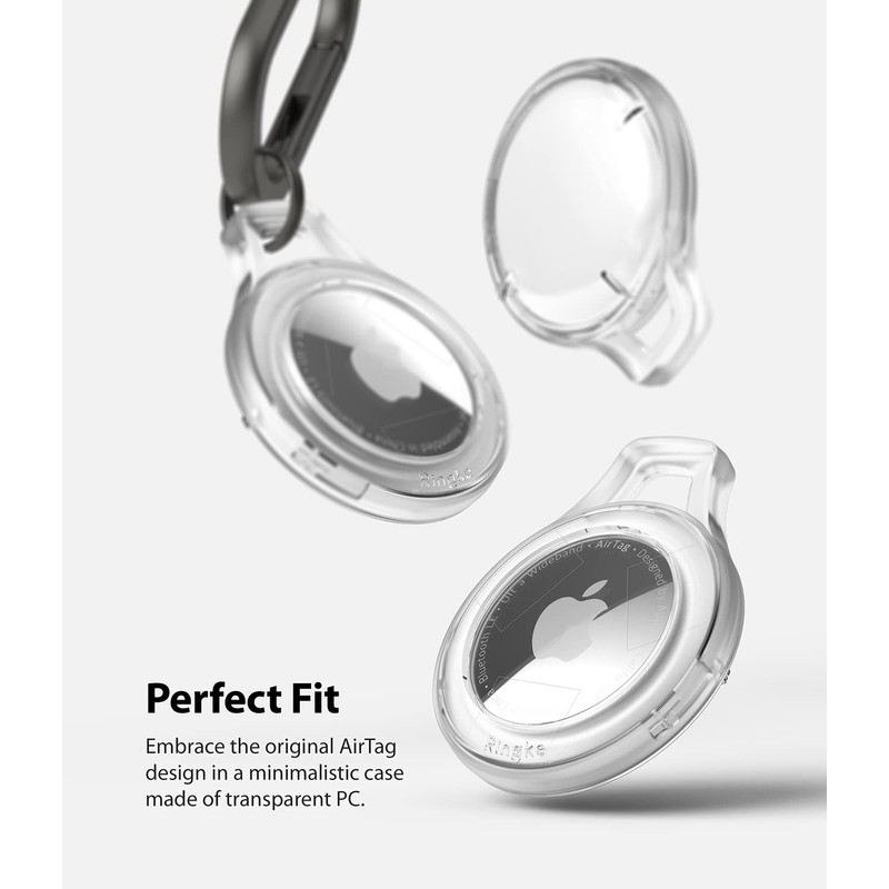 Ringke Slim para AirTag Case - Clear 4 Pack