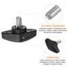 sourcing map 4pcs Tee Wing Knobs Thumb Screws M6 x