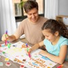 Thiccywoov 24 Packs Father's Day Craft Kits Father’s Day Handprint