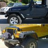 Tonsya Smoked Lens Black housing kit Compatible With 1997-2006 Jeep