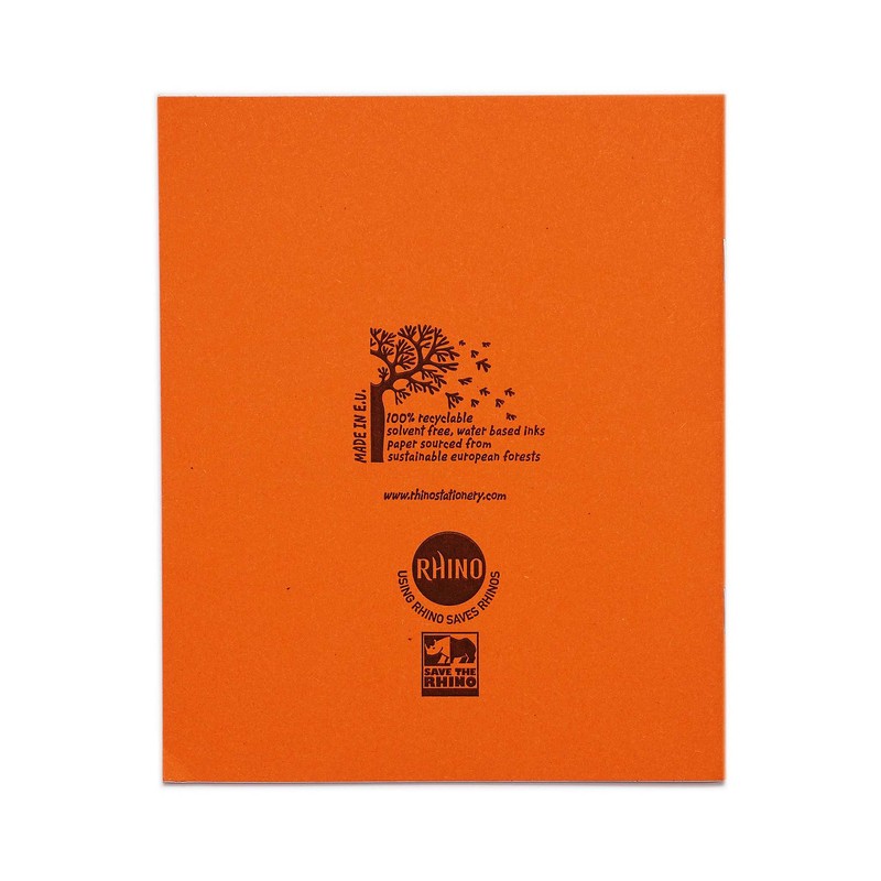 Rhino 8 x 6.5 Exercise Books, 48 Page / 7mm