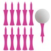 loacuony Pack of 100 57 mm Golf Tees, Plastic Golf