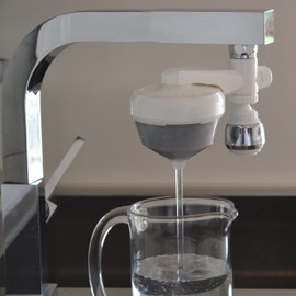 Siroflex 2650/1S Classic UNI 3-A Haushals-Wasserfilter Made in Italy mit Stahlregler mit Kugelgelenk Sirius