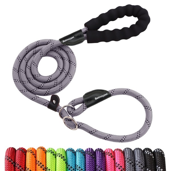 Betmaypet Slip Leads Dog Leash - 4/5/6 FT Slip Leash