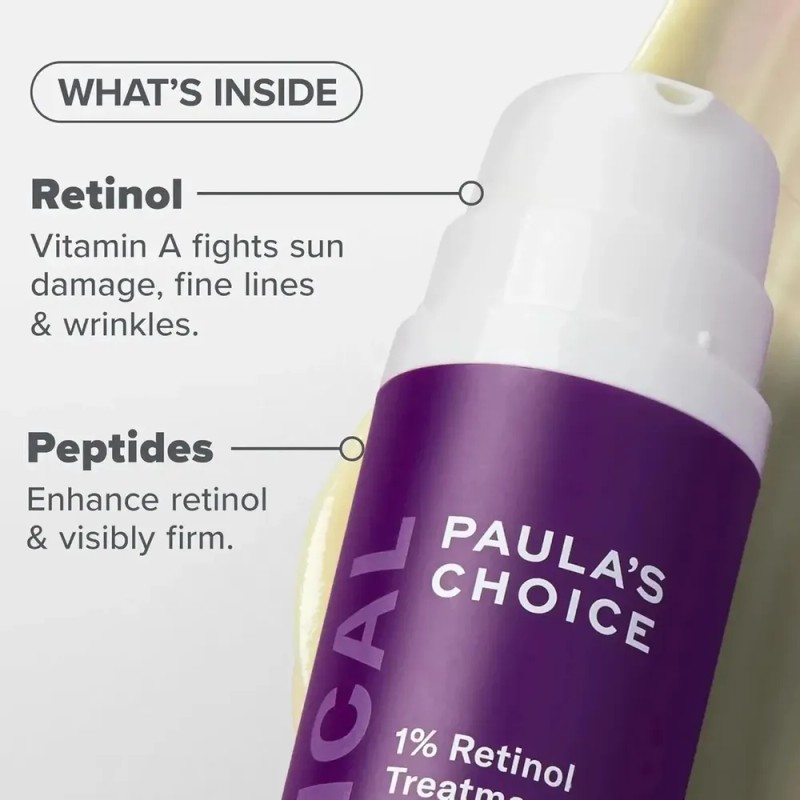Paula´s Choice 1% Retinol Treatment, Peptides + Vitamin C