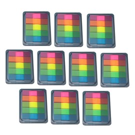 Operitacx 10pcs Pop up Sticky Notes Self Sticky Notes Pad Flags Tabs Bright Colorful Page Marker Tabs Colored Page Markers Mini Notepad Page Markers Sticky Tabs Sticker Cute
