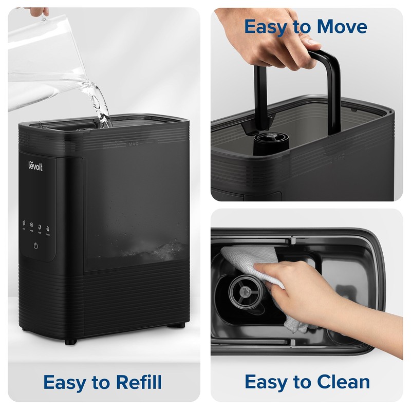 LEVOIT 6L Smart Warm and Cool Mist Humidifiers for Home