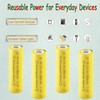 Teneyuuo 1.2 Volt AA 300mAh NI-CD Rechargeable Batteries for Outdoor