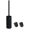 BGL 304stainless steel standing toilet brush for bath decor (Black)