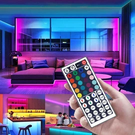 44 Key Wireless IR Remote Controller, Rectifier Control Box,DC 12V 3A Power Supply Adapter，Replacement Control for SMD 5050 3528 2835 RGB LED Strip Lights