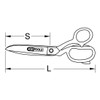 KS Tools 250mm Heavy Duty Scissors