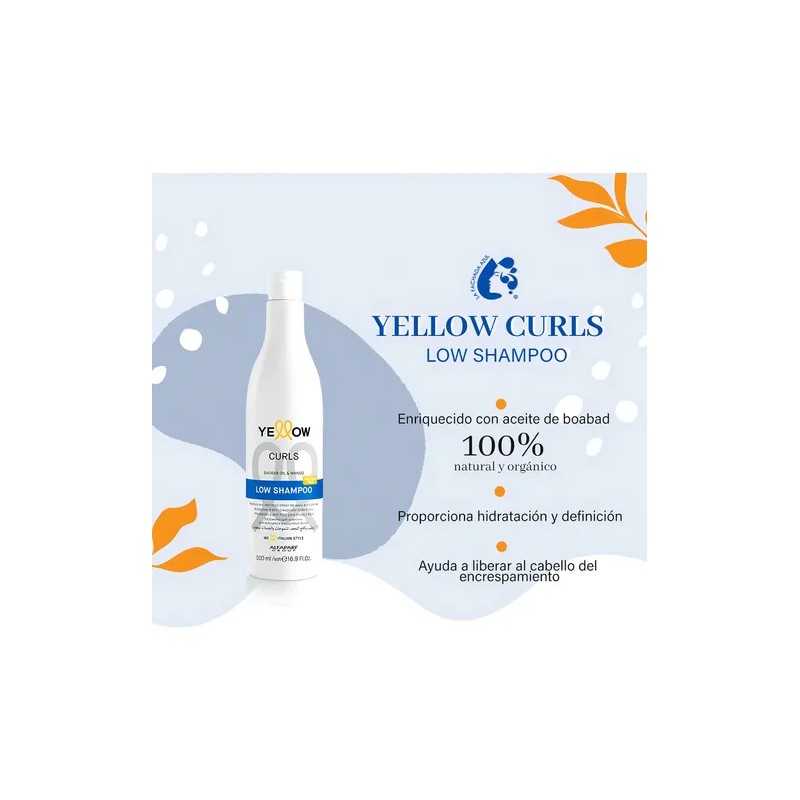 Yellow Curls Shampoo + Acondicionador 500 Ml