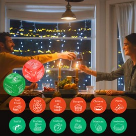 Valentine's Gifts for Your Boyfriend, Food Dice, Date Night Dice, Gifts for Boyfriend Girlfriend Wife Husband, Couple Gifts, Anniversary Birthday Gifts, Gift Exchange Dice