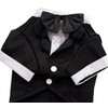 GabeFish Pets Wedding Jackets Suit for Dogs with Bow Tie