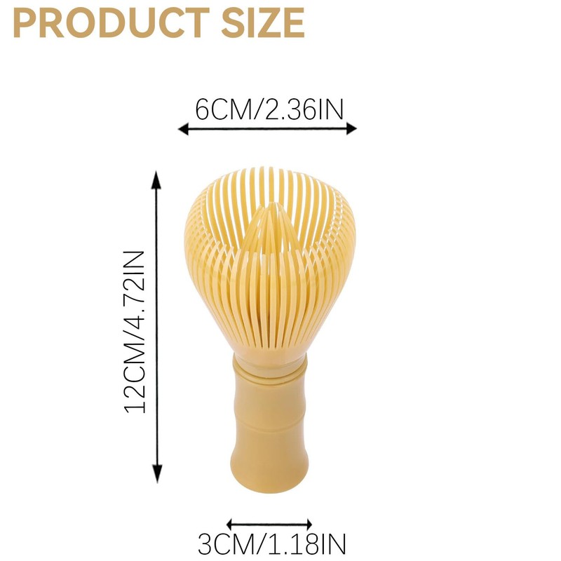 MURANEST Matcha Whisk - PP Resin Chasen for Matcha Tea,