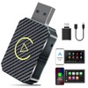 Mineup CarPlay Wireless Adapter, 2-in-1 Wireless Android Car & Carplay