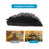 innhom 650pcs Heat Shrink Tubing Black Heat Shrink Tube Wire