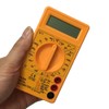 Ismartdigi DT830B.5 Yellow LCD Handheld Digital Multimeter Using for Home
