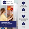 Hinge Door Hinge Set Compatible with Bosch Siemens Neff AEG