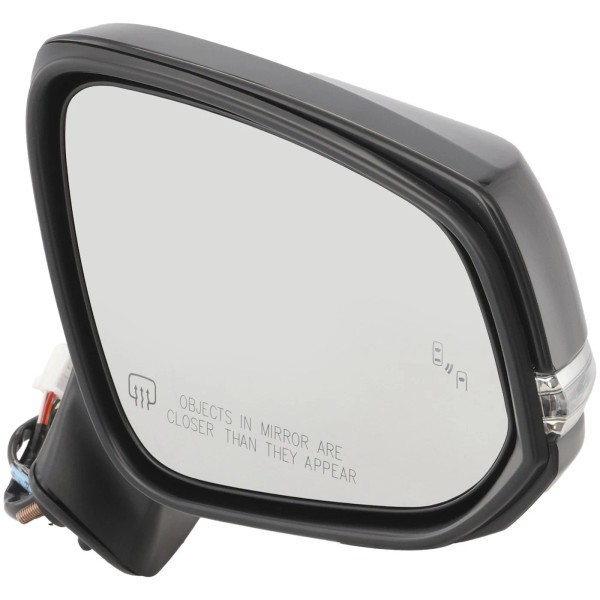 Evan-Fischer Mirrors Passenger Right Side Heated Hand for Toyota Corolla