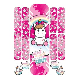 BIKE-label Bicycle Sticker Extra Large XL Sticker Set E-Bike Unicorn Pink X400136VA