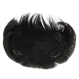 OATIPHO Invisible Seamless Male Hairpiece Human Hair Extension for Men Comfortable Realistic Bald Patch Toupee for Hair Loss