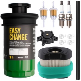 AUC13707 Oil Filter Equipment Home Maintenance Kit Compatible with JD E170 E180 with Air Filter – Complete Tractor Care Solution