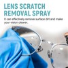 XIRUJNFD Lens Scratch Removal Spray, Eyeglass Scratch Remover, Glasses Lens