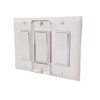 Decora Switch Plate Cover Lock, Child Protection, Residential, Lighting, Sump