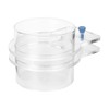 Transparent Acrylic Durable Adjustable Aquarium Fish Feeder Fish Tank Tiepiece