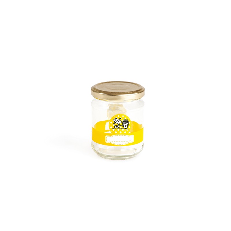 Excelsa Peanuts Vase with Capsule, Yellow