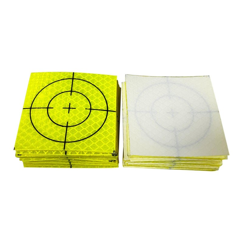 Sharplace 100x Reflective Tape Survey Targets Reflector Target Sheets for