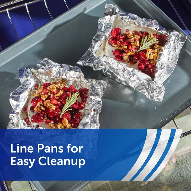 Reynolds Wrap Non Stick Aluminum Foil 130 Sq Ft Easy