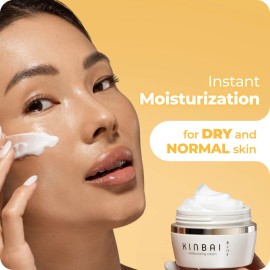 Kinbai Crema Hidratante Facial Para Mujeres Loción Facial Normal A Sensible Noche