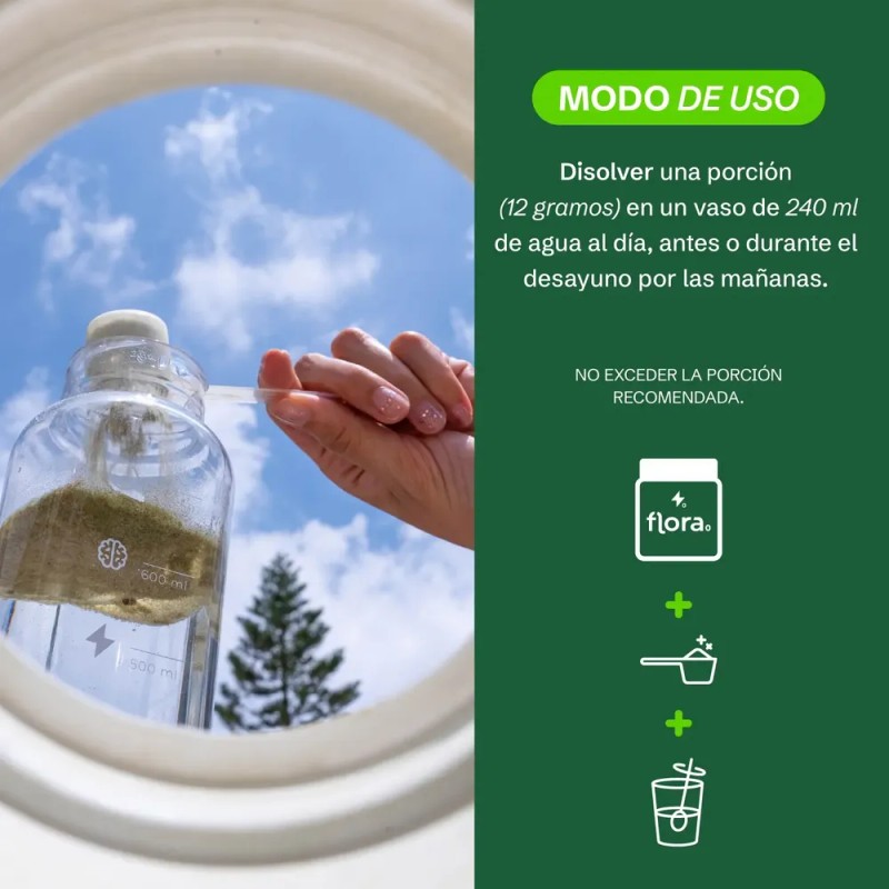Flora 0 | Supergreens | 30 Servicios.