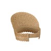 Sterntaler Unisex Children's Sun Shield Straw Children's Hat, sand