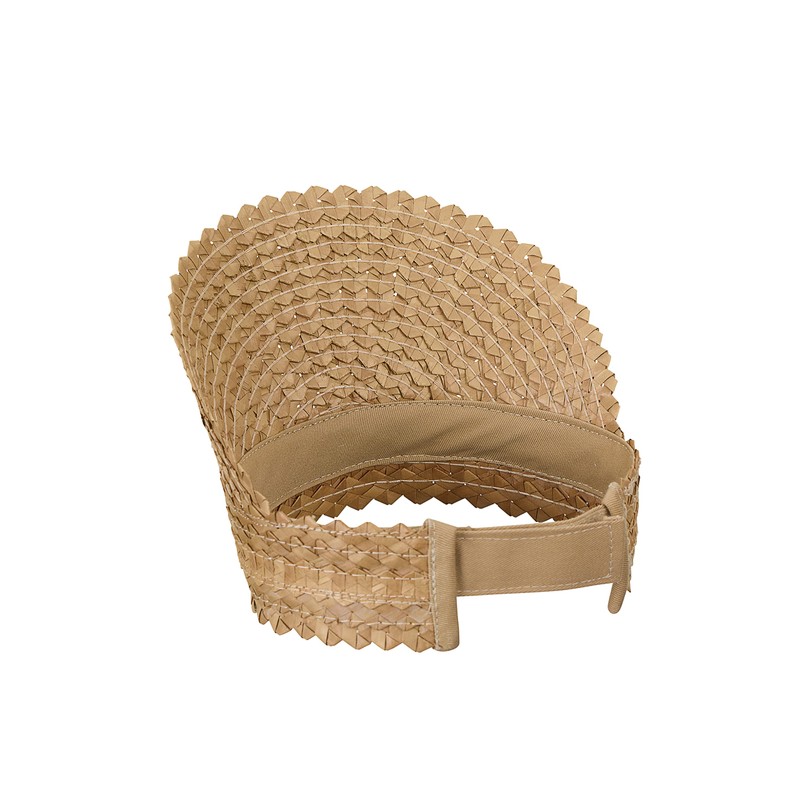 Sterntaler Unisex Children's Sun Shield Straw Children's Hat, sand