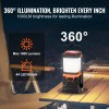 All-in-One 1000LM LED Camping Lantern 360 Degrees Illumination 4 Lighting