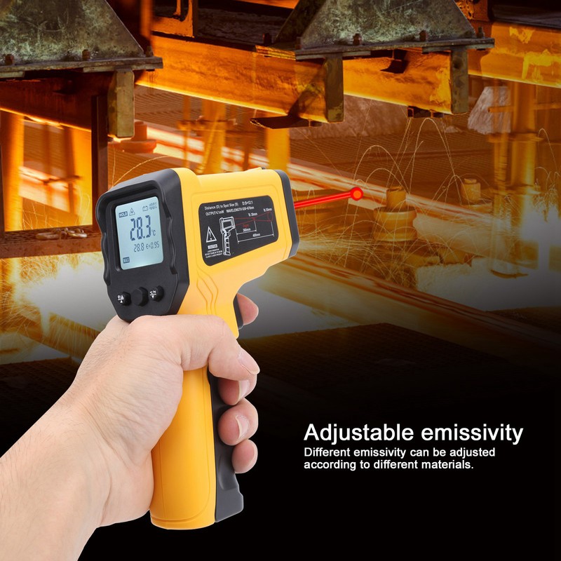 DT8550E 50℃550℃ NonContact Infrared Thermometer Temp IR Meter Digital Temperature