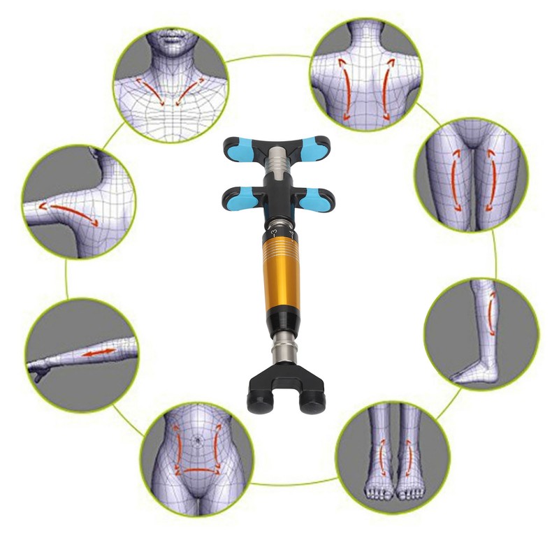 Manual Spine Adjust Tool 6 Strength 4 Heads Stainless Steel