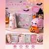 30 Pack PVC Halloween Goodie Bags,Clear Treat Bags with Tags