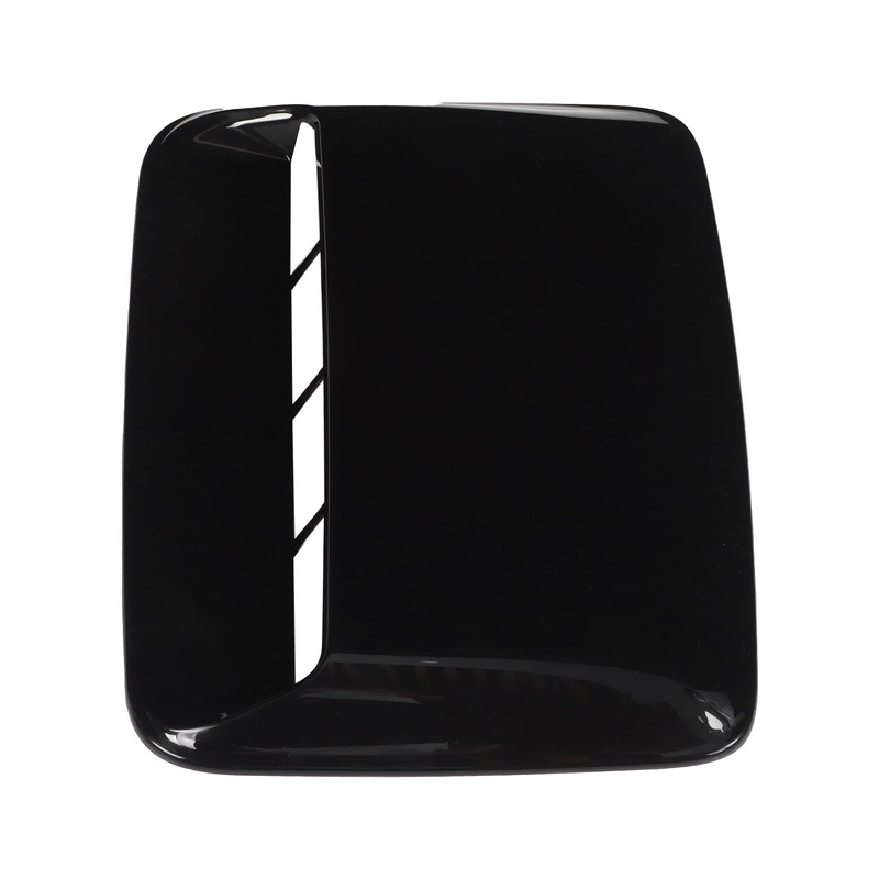 Hood Scoop Cover Universal for Automobile Modification Replacement RefurbishmentGlossy Black