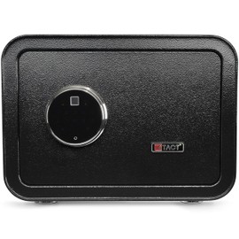 Intact Compact Quick Access Biometric Fingerprint Gun Safe With Nex-Gen Full Keypad Module Wide