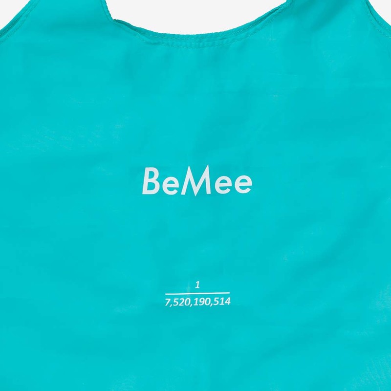 BeMee Eco Bag, Medium, Aqua Blue
