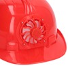 Hard Hat with Solar Fan Plastic Ventilated Safety Helmet Breathable